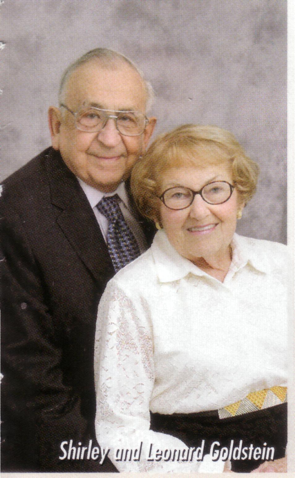 Shirley and Leonard Goldstein