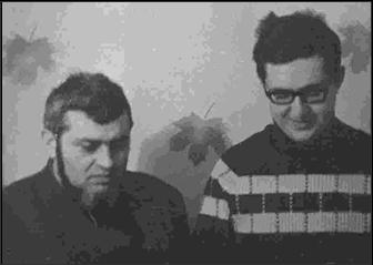 Э. Левин и А. Цейтлин, минские "меламеды"-самоучки (1971)