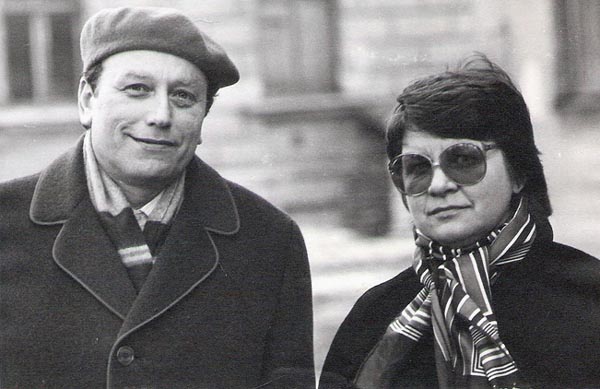 Роальд и Галина Зеличенок. Ок. 1980 г.