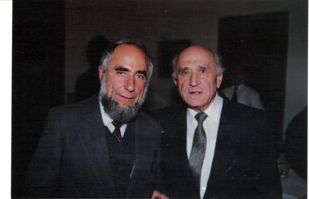 Йосеф Бегун и Ле Овсищер. Израиль, 198? г.
